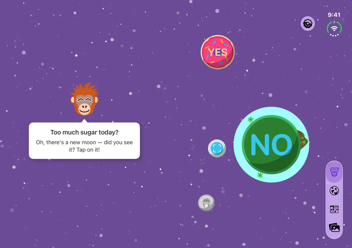 Quit Sugar: No Treat Today Today — the daily question, iPhone Duo Book landscape