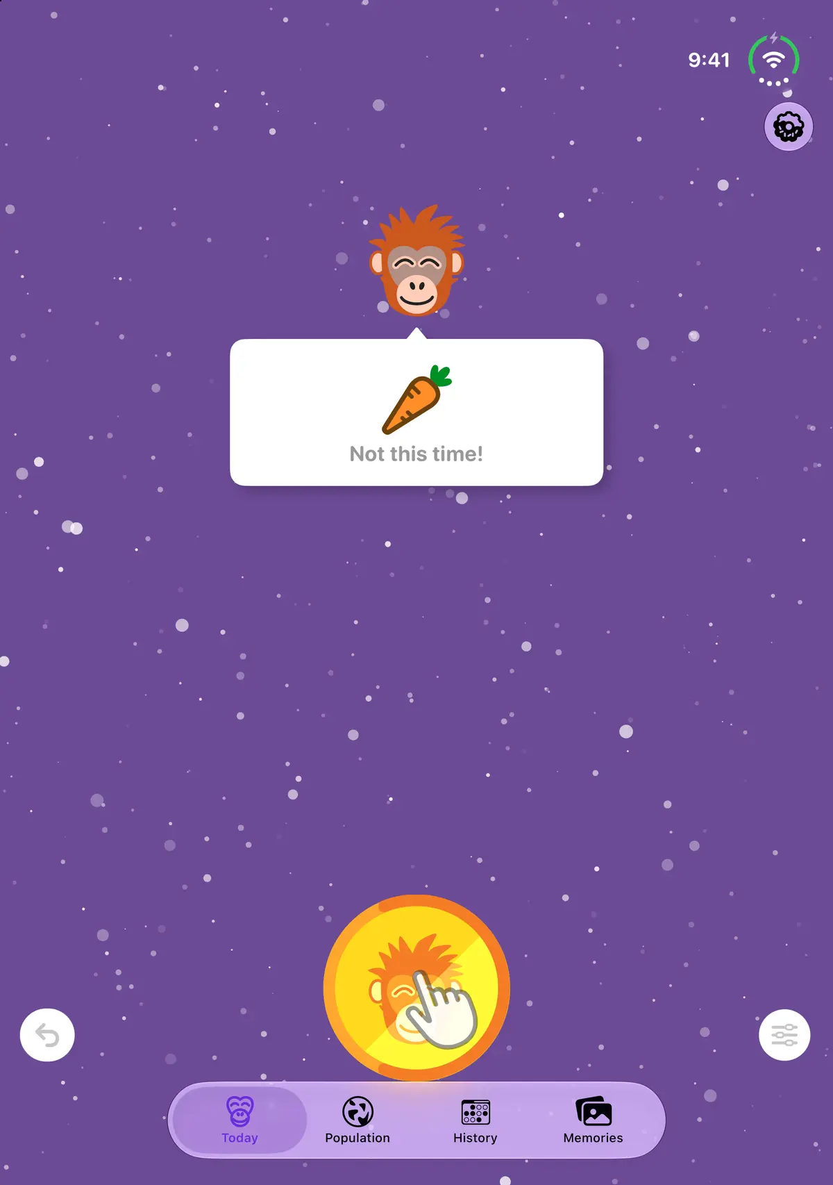 Quit Sugar: No Treat Today Coin toss, iPhone Duo Book portrait