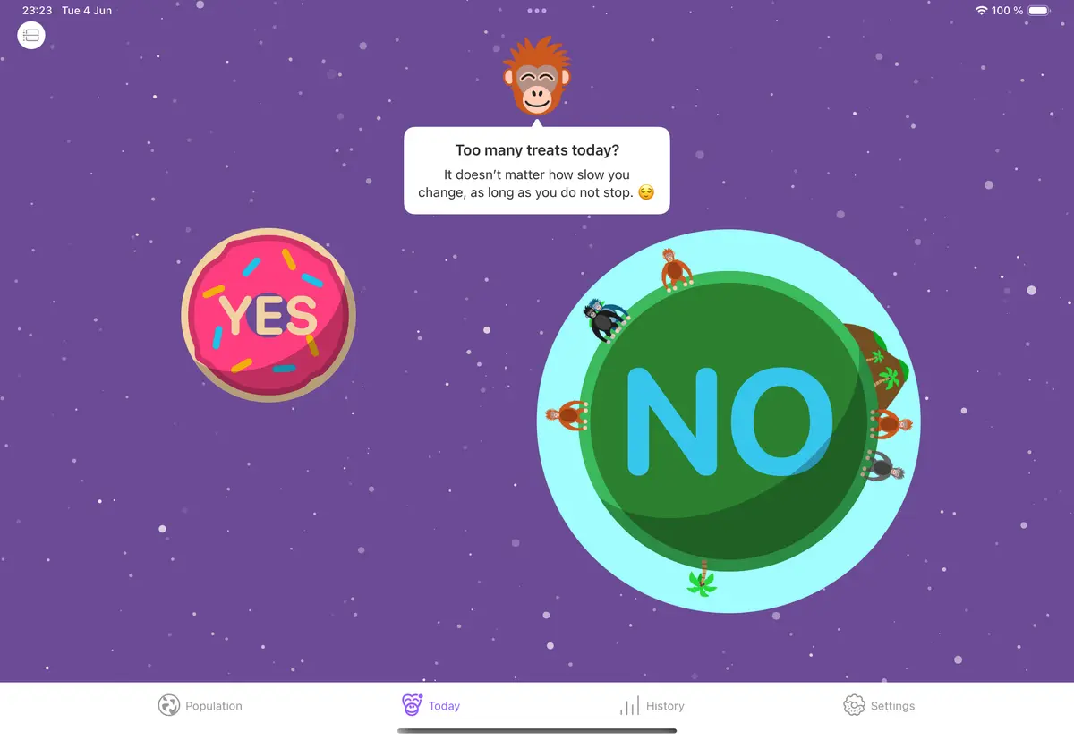 Quit Sugar: No Treat Today — iPad