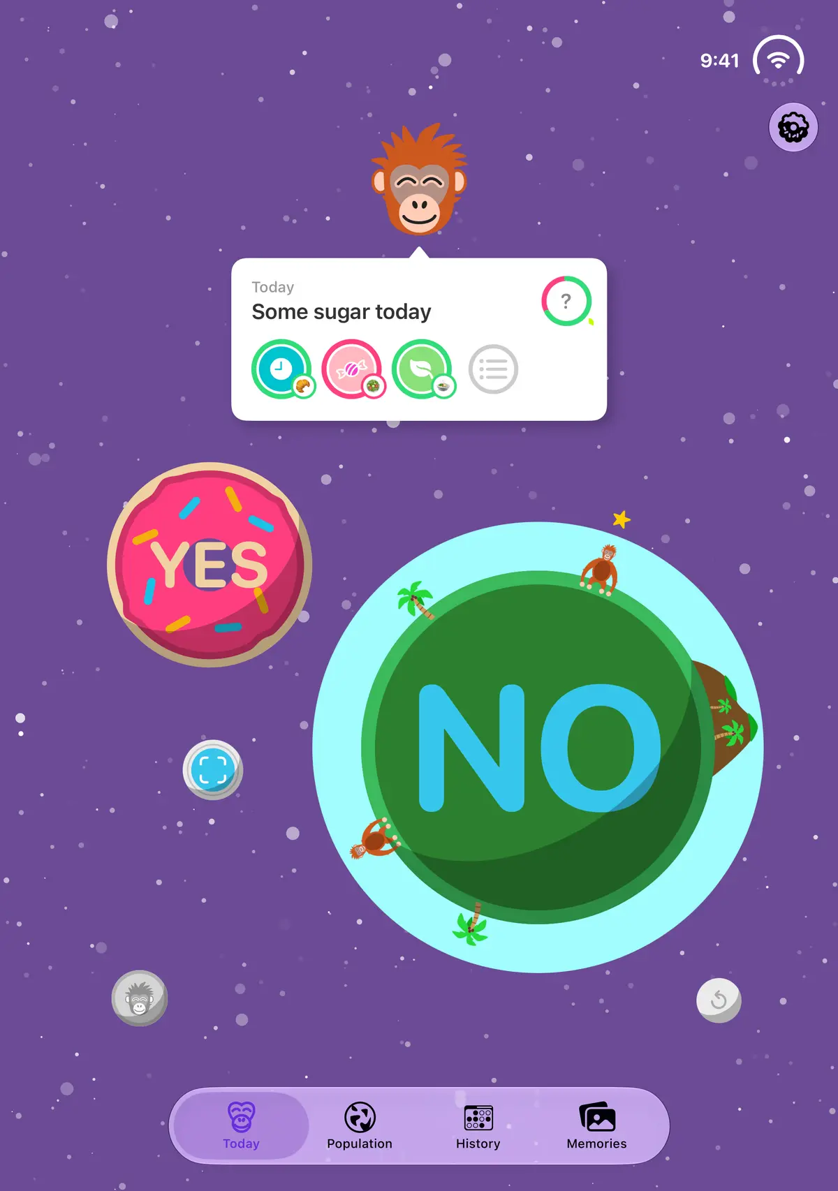 iPhone Duo, fully open: Today with Crush, the day card and the NO planet on the iPad-like layout