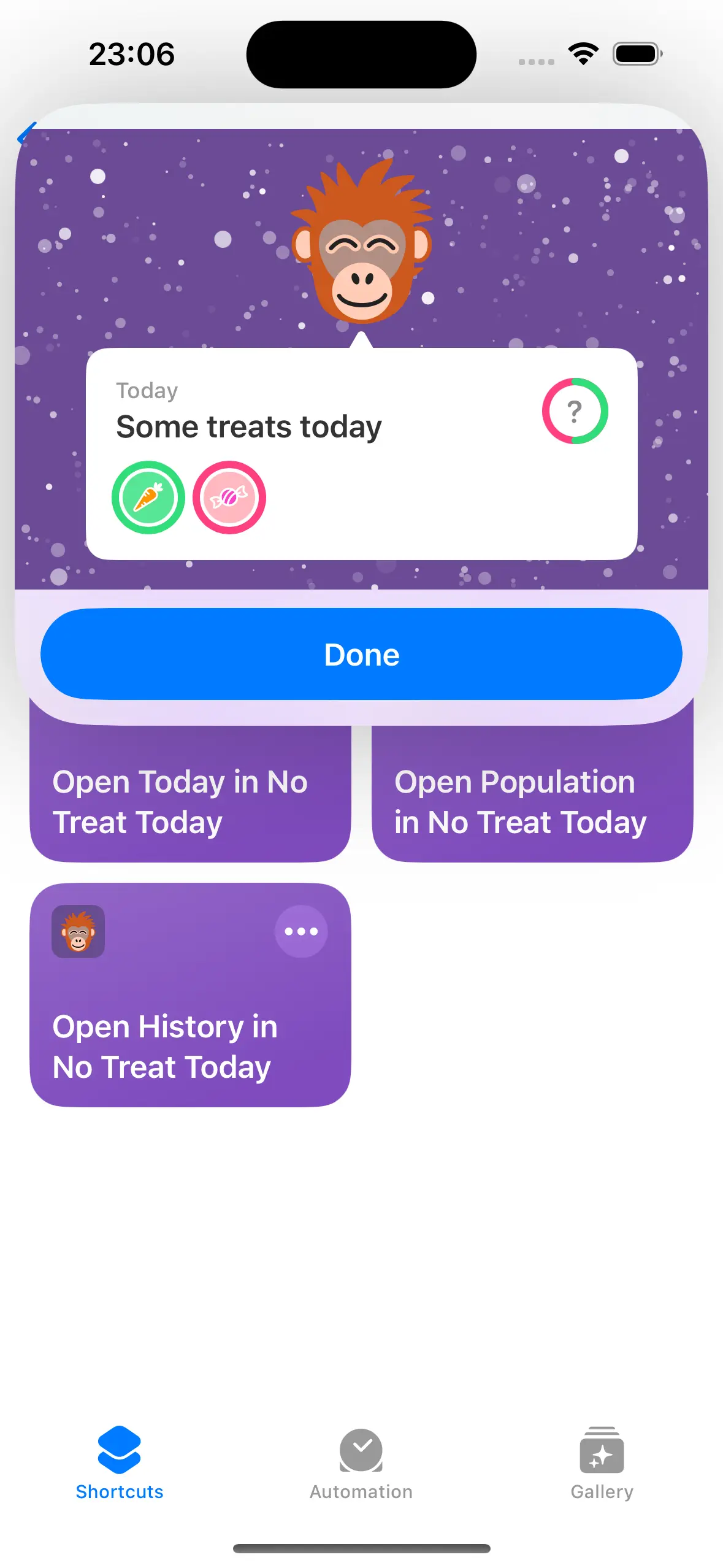 Quit Sugar: No Treat Today — iPhone