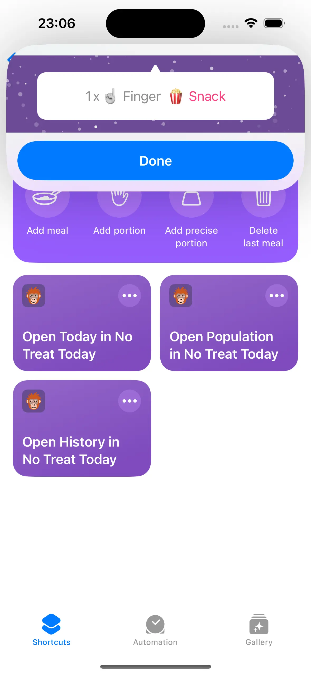 Quit Sugar: No Treat Today — iPhone