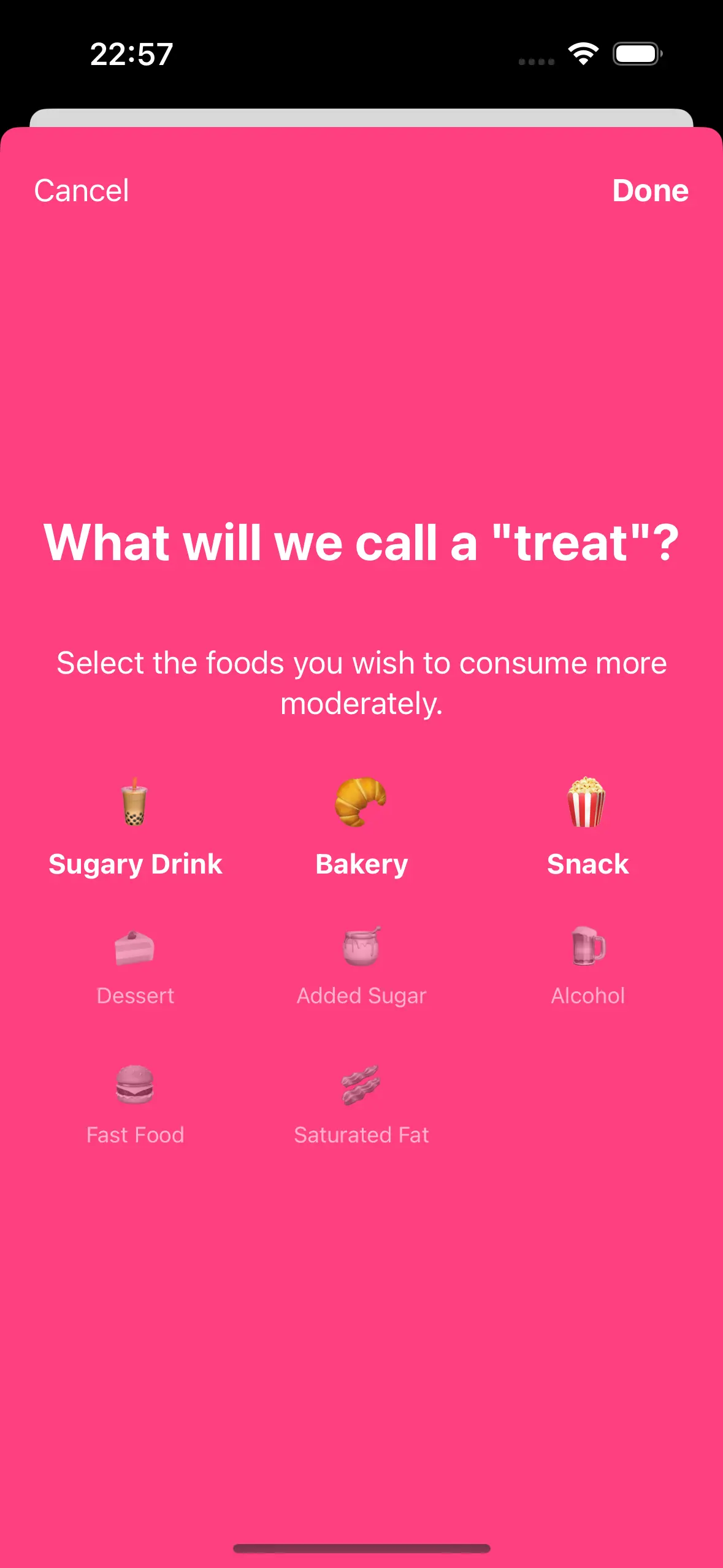 Quit Sugar: No Treat Today — iPhone